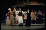 Actors (L-R) Portia Nelson, Topol & David Rounds in a scene fr. the Broadway musical "The Baker's Wife." (New York)