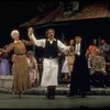 Actors (L-R) Portia Nelson, Topol & David Rounds in a scene fr. the Broadway musical "The Baker's Wife." (New York)