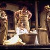 Actor Paul Sorvino (Seated C) in a scene fr. the Broadway musical "The Baker's Wife." (New York)