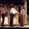 Actor Paul Sorvino (C) in a scene fr. the Broadway musical "The Baker's Wife." (New York)