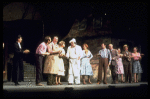 Actor Paul Sorvino (C) in a scene fr. the Broadway musical "The Baker's Wife." (New York)