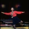 Actress Christine Toy in a scene fr. the Off-Broadway musical "Balancing Act." (New York)