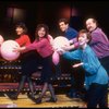 Actors (L-R) Christine Toy, Diane Fratantoni, Craig Wells, Suzanne Hevner & J. B. Adams in a scene fr. the Off-Broadway musical "Balancing Act." (New York)