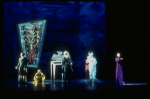 Scene fr. the Brooklyn Academy of Music (BAM) production of the theater piece "The Black Rider." (Brooklyn)