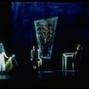 Scene fr. the Brooklyn Academy of Music (BAM) production of the theater piece "The Black Rider." (Brooklyn)