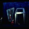 Scene fr. the Brooklyn Academy of Music (BAM) production of the theater piece "The Black Rider." (Brooklyn)