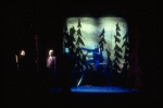 Scene fr. the Brooklyn Academy of Music (BAM) production of the theater piece "The Black Rider." (Brooklyn)