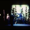 Scene fr. the Brooklyn Academy of Music (BAM) production of the theater piece "The Black Rider." (Brooklyn)