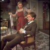 Actors Henry Dibling & Barbara Lester in a scene fr. the Broadway play "The Bed Before Yesterday." (New York)
