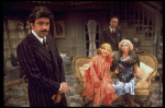 Actors (L-R) Barry Vigon, Carol Channing, Elliott Reid & Caroline McWilliams in a scene fr. the Broadway play "The Bed Before Yesterday." (New York)