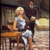 Actors Barry Vigon & Caroline McWilliams in a scene fr. the Broadway play "The Bed Before Yesterday." (New York)