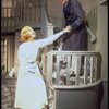 Actors Elliott Reid & Carol Channing in a scene fr. the Broadway play "The Bed Before Yesterday." (New York)