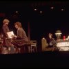 Actors (L-R) Johnny Doran, Gwen Verdon, Shawn Campbell & Ariane Munker in a scene fr. the Broadway play "Children! Children!" (New York)