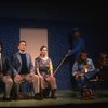 Scene fr. the Brooklyn Academy of Music (BAM) production of the theater piece "Atlas." (Brooklyn)