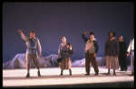 Scene fr. the Brooklyn Academy of Music (BAM) production of the theater piece "Atlas." (Brooklyn)