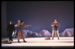 Scene fr. the Brooklyn Academy of Music (BAM) production of the theater piece "Atlas." (Brooklyn)
