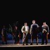 Scene fr. the Brooklyn Academy of Music (BAM) production of the theater piece "Atlas." (Brooklyn)