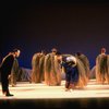 Scene fr. the Brooklyn Academy of Music (BAM) production of the theater piece "Atlas." (Brooklyn)