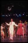 Actors Larry Marshall & Julia Lema in a scene fr. the pre-Broadway production of the musical "A Broadway Musical."