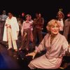Actors (L-R) Julius LaRosa, Larry Marshall, Helen Gallagher, Larry Riley, Anne Francine, Gwyda Donhowe & Ron Ferrell in a scene fr. the pre-Broadway production of the musical "A Broadway Musical."