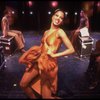 Actress Julia Lema (C) in a scene fr. the pre-Broadway production of the musical "A Broadway Musical."