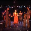 Actress Julia Lema (C) in a scene fr. the pre-Broadway production of the musical "A Broadway Musical."