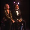 Actors Gwyda Donhowe & Julius LaRosa in a scene fr. the pre-Broadway production of the musical "A Broadway Musical."