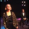 Actors Gwyda Donhowe & Julius LaRosa in a scene fr. the pre-Broadway production of the musical "A Broadway Musical."