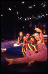 Actors (L-R) Ron Ferrell, Loretta Devine, Alan Weeks & Maggie Gorrill in a scene fr. the pre-Broadway production of the musical "A Broadway Musical."