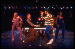 Actors (L-R) Maggie Gorrill, Ron Ferrell, Alan Weeks & Loretta Devine in a scene fr. the pre-Broadway production of the musical "A Broadway Musical."