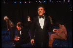 Actor Julius LaRosa (C) in a scene fr. the pre-Broadway production of the musical "A Broadway Musical."