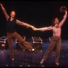 Actors Helen Gallagher & Ron Ferrell in a scene fr. the pre-Broadway production of the musical "A Broadway Musical."