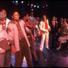 Actors (L-2L) Helen Gallagher & Ron Ferrell in a scene fr. the pre-Broadway production of the musical "A Broadway Musical."