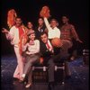 Actors (Back L-R) Larry Marshall, Julia Lema, Ron Ferrell, Gwyda Donhowe & Larry Riley, (Front L-R) Helen Gallagher & Julius LaRosa in a scene fr. the pre-Broadway production of the musical "A Broadway Musical."