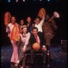 Actors (Back L-R) Larry Marshall, Julia Lema, Ron Ferrell, Gwyda Donhowe & Larry Riley, (Front L-R) Helen Gallagher & Julius LaRosa in a scene fr. the pre-Broadway production of the musical "A Broadway Musical."