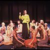Actress Helen Gallagher (C) in a scene fr. the pre-Broadway production of the musical "A Broadway