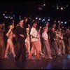 Actors (Front L-R) Don Guastaferro, Alan Weeks, Gwyda Donhowe, Helen Gallagher, Julius LaRosa, Ron Ferrell & Larry Riley in a scene fr. the pre-Broadway production of the musical "A Broadway Musical."
