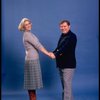 Actors Gwyda Donhowe & Warren Berlinger in a rehearsal shot fr. the Broadway musical "A Broadway Musical."