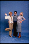 Actors (L-R) Patti Karr, Alan Weeks & Gwyda Donhowe in a rehearsal shot fr. the Broadway musical "A Broadway Musical."