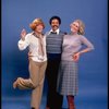 Actors (L-R) Patti Karr, Alan Weeks & Gwyda Donhowe in a rehearsal shot fr. the Broadway musical "A Broadway Musical."