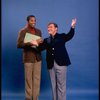 Actors (L-R) Irving Allen Lee & Warren Berlinger in a rehearsal shot fr. the Broadway musical "A Broadway Musical."