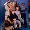 Actors (Top L-R) Patti Karr & Larry Riley, (Middle L-R) Larry Marshall, Anne Francine, Tiger Haynes & Alan Weeks, (Bottom L-R) Irving Allen Lee, Warren Berlinger & Gwyda Donhowe in a rehearsal shot fr. the Broadway musical "A Broadway Musical."