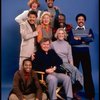 Actors (Top L-R) Patti Karr & Larry Riley, (Middle L-R) Larry Marshall, Anne Francine, Tiger Haynes & Alan Weeks, (Bottom L-R) Irving Allen Lee, Warren Berlinger & Gwyda Donhowe in a rehearsal shot fr. the Broadway musical "A Broadway Musical."