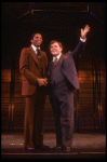 Actors (L-R) Irving Allen Lee & Warren Berlinger in a scene fr. the Broadway musical "A Broadway Musical."