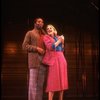 Actors Irving Allen Lee & Gwyda Donhowe in a scene fr. the Broadway musical "A Broadway Musical."