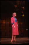 Actress Gwyda Donhowe in a scene fr. the Broadway musical "A Broadway Musical."