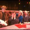 Actors (L-R) Sydney Anderson, Warren Berlinger, Gwyda Donhowe & Michael Gallagher in a scene fr. the Broadway musical "A Broadway Musical."
