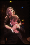 Actors Gwyda Donhowe & Warren Berlinger in a scene fr. the Broadway musical "A Broadway Musical."