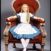 Actress Kate Burton in a publicity shot fr. the Broadway revival of "Alice in Wonderland."