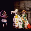 Actors (L-R) Kate Burton, Edward Zang & Brian Reddy in a scene fr. the Broadway revival of "Alice in Wonderland."